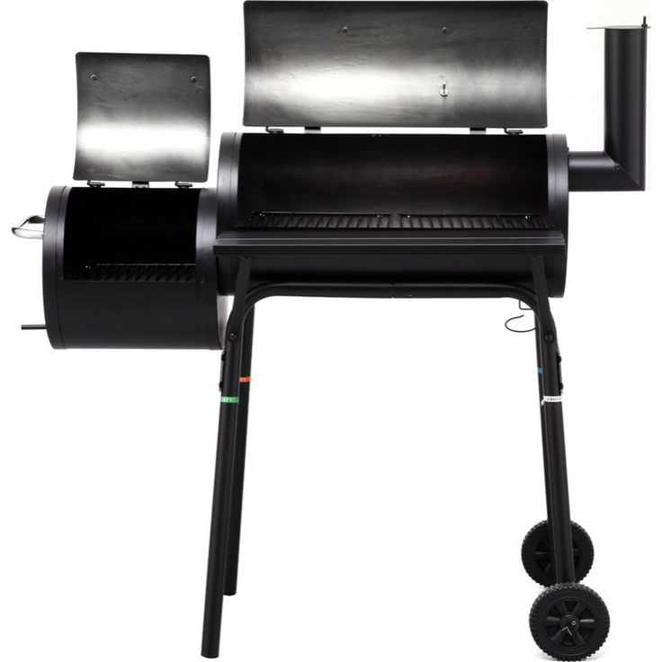 Tepro Holzkohlengrill Wichita, Schwarz – Bild 2