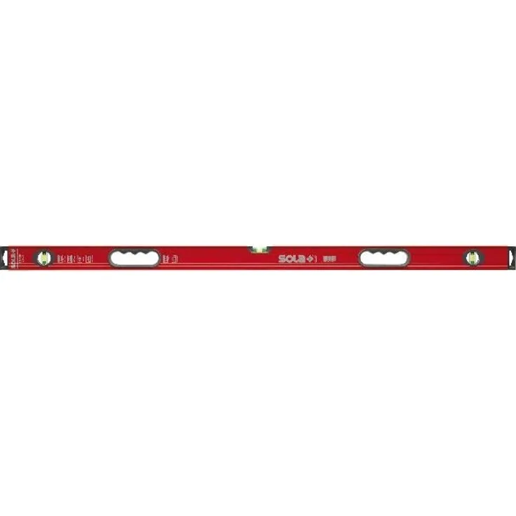 Sola Wasserwaage Aluminium BIG RED3, 180cm mit 2 Handgriffen
