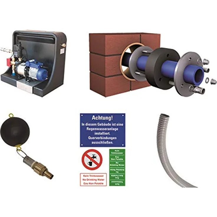 4rain Technikpaket Haus-Premium Bewässerungszubehör