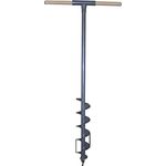 Berger + Schröter 50206 Erdlochbohrer 7 cm, Pfostenbohrer, Pfahllochbohrer