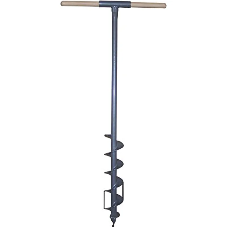 Berger + Schröter 50206 Erdlochbohrer 7 cm, Pfostenbohrer, Pfahllochbohrer