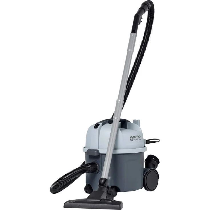 Nilfisk VP300 HEPA Basic Gewerbesauger 107415322, 73 dB beutellos 10 Liter 10 m Kabel für Teppichböden – Bild 2