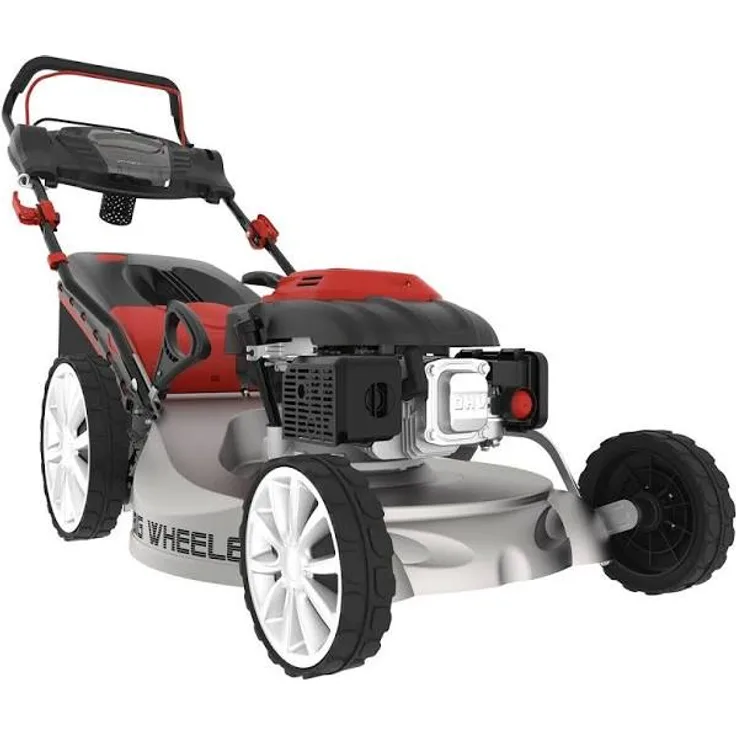 GÜDE Benzin Rasenmäher Mäher Benzinrasenmäher Benzinmäher Big Wheeler 553.1R Alu, 55 cm Schnittbreite, bis 2200 m² Rasenfläche, 65 l Fangkorbvolumen