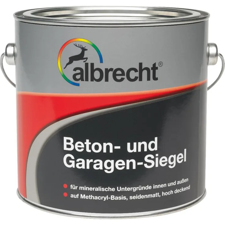Albrecht Beton- und Garagen-Siegel 2,5 l, steingrau RAL 7030