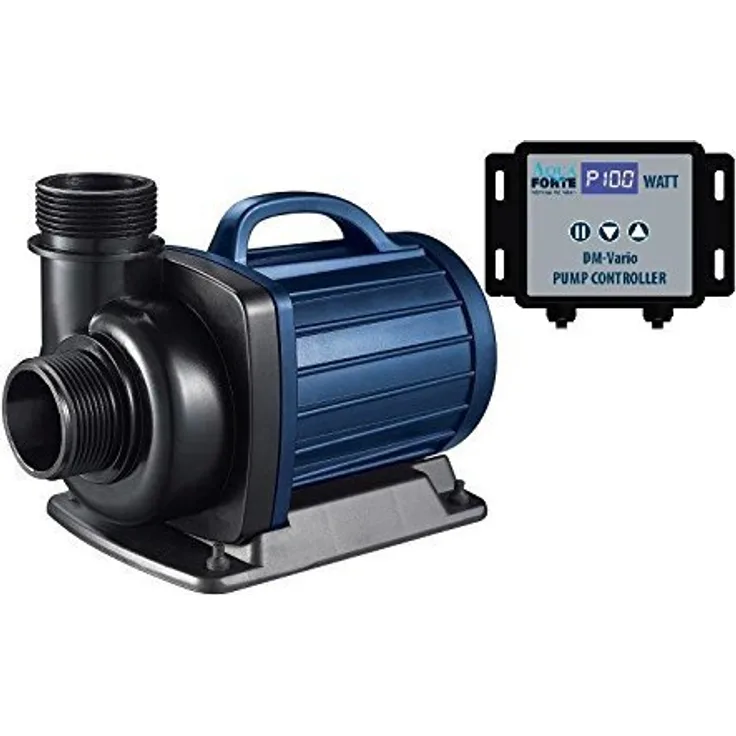 Aqua Forte Filter-/Teichpumpe DM-20000 Vario, 34-187W, Förderhöhe 7m, regelbar