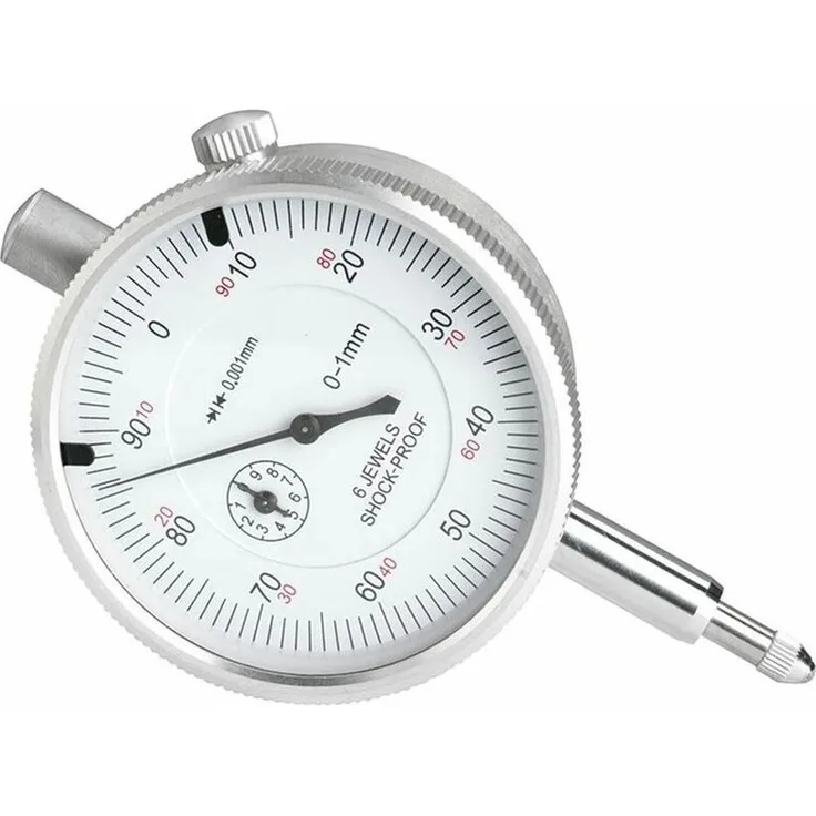 Messuhr Spur 0-1 Mm Messgerät Messbereich 0,001 Mm Fervi C004