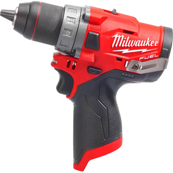 Milwaukee 0 M12FDD-0 FUEL Akku-Bohrschrauber 12 Volt, 12 V, Red & Black – Bild 1