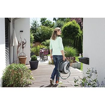 GARDENA city gardening WandSchlauchbox 15 m Schlauchaufroller mit 15