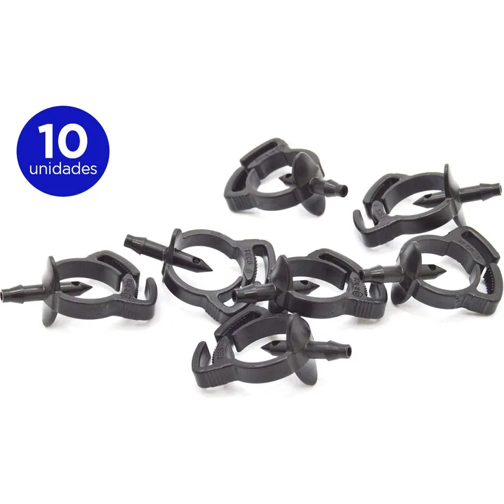 S&M 540790 Mikroschlauchverbinder, 4 mm, Tropfbewässerung, Schwarz Bewässerungszubehör