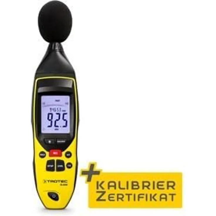 Trotec Schallpegel-Messgerät SL400 inkl. Kalibrier-Zertifikat