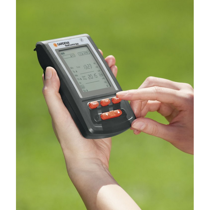 GARDENA Bewässerungscomputer MultiControl duo: Automatische Bewässerungssteuerung, Wochentage programmierbar, bis zu 3 Bewässerungen pro Tag, mit LC-Display (1874-20) – Bild 3