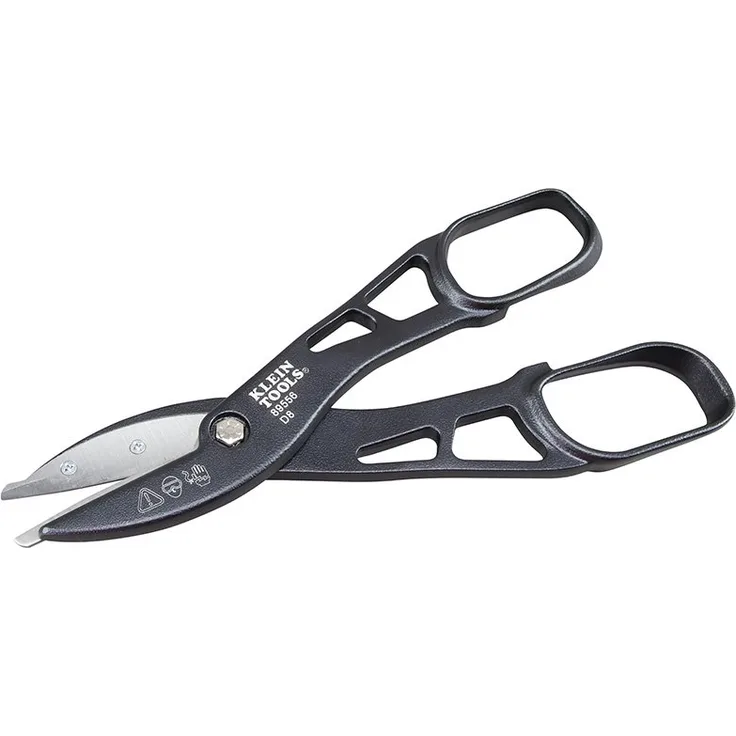 KLEIN TOOLS 89556 Metallschneider, Blechschere, Kupfer, Aluminium, Vinyl, Stahl und Edelstahl, 30,5 cm