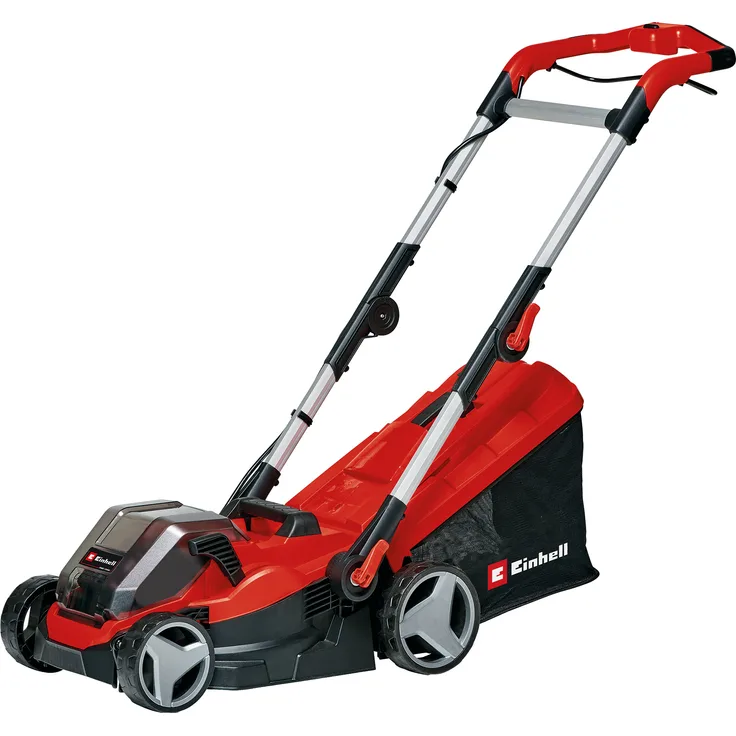 Einhell 3413226 Akku-Rasenmäher, Power X-Change, 33 cm Schnittbreite, 30 l Fangkorbvolumen, ohne Akku und Ladegerät