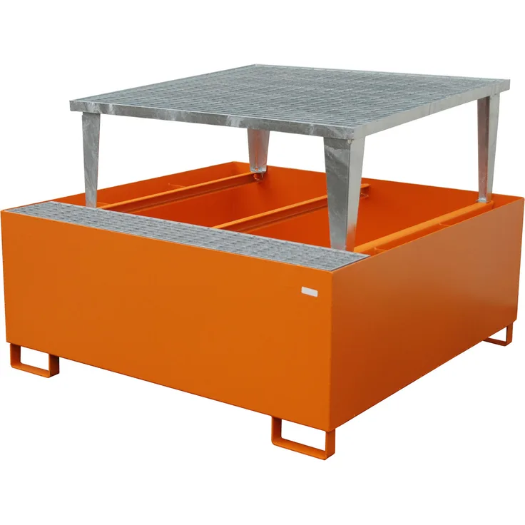 Bauer Auffangwanne AWA 1000, lackiert, Gelborange