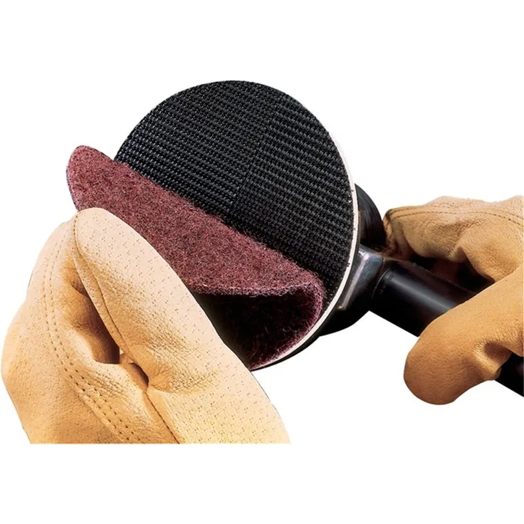 Scotch-Brite 65334 Vliesscheibe SC-DH ohne Zentrierung, A Coarse, 125 mm, Braun (20-er Pack)