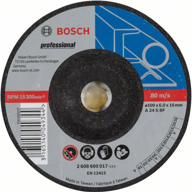 Bosch Schruppscheibe gekröpft Expert for Metal 100 mm - 2608600017