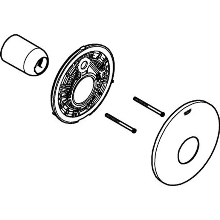 GROHE Rosette 46904 chrom