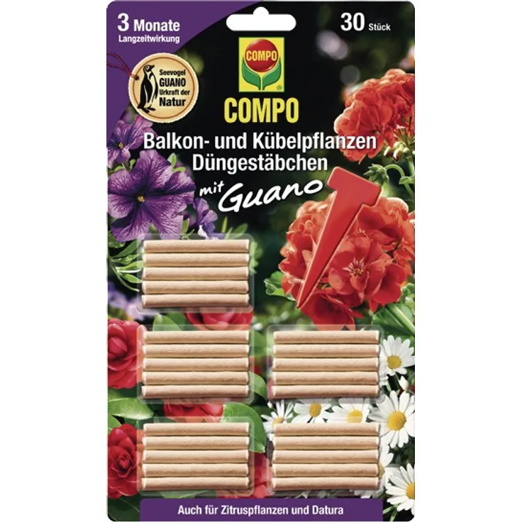 Compo Düngestäbchen Compo 12062 Duengestab Karte Cdba