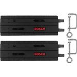 Bosch 2-tlg. Führungssschiene aus Kunststoff mit Schraubzwingen 700mm (2x 350mm)