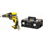 DeWalt Akku-Schnellbauschrauber (18V, bürstenlos, für effiziente Trockenbauarbeiten, mit LED, inkl. Zubehör und Tstak Box II, ohne Akku und Ladegeräte), DCF620NT