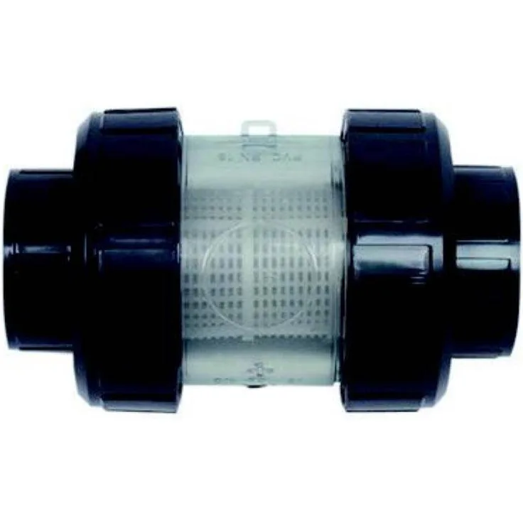 OKU PVC Schmutzfilter Ü 50 mm mit Kunststoffsiebrohr