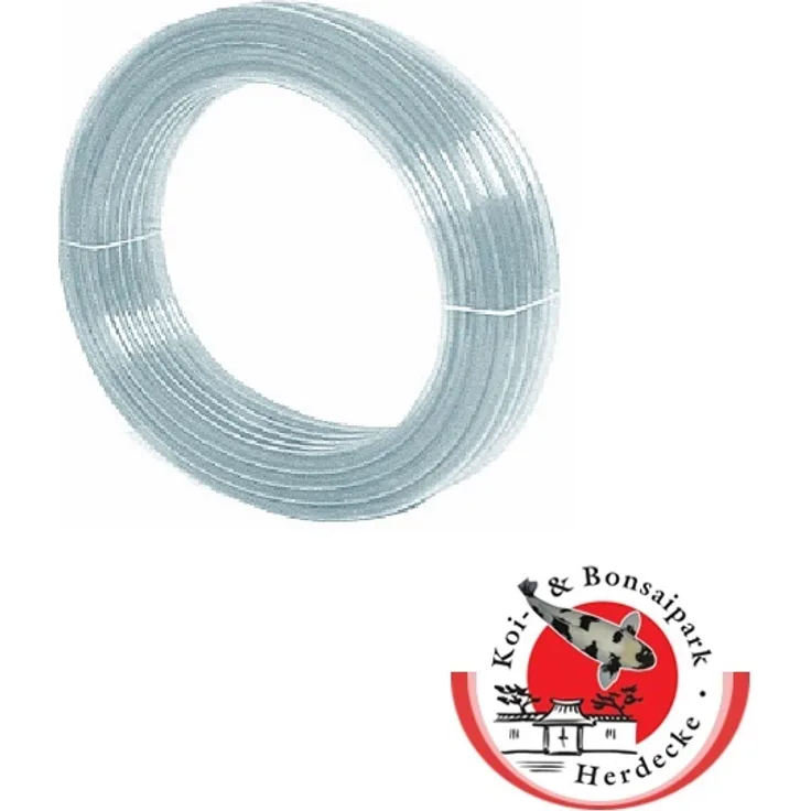 PVC Luftschlauch transparent 4 x 6 mm 25M  