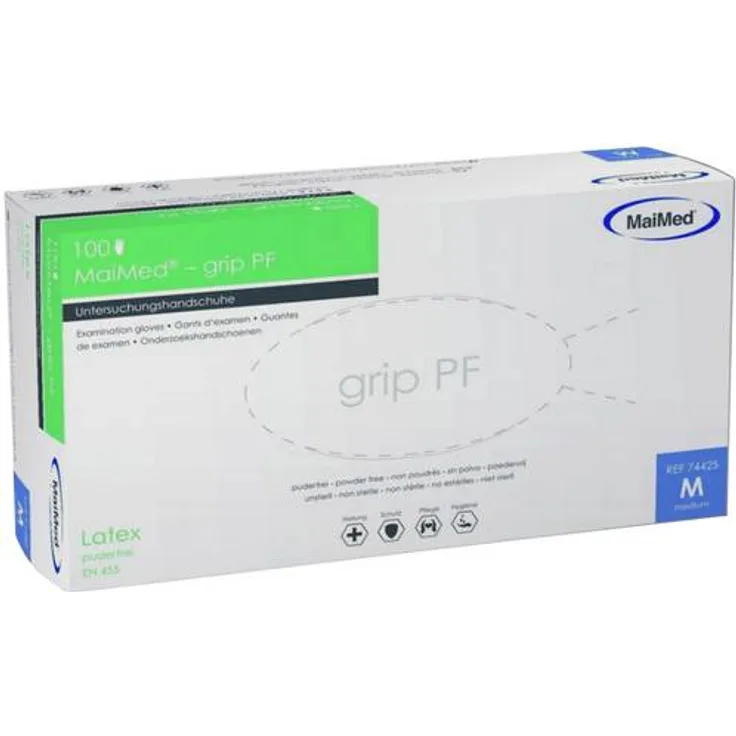 MAI MED grip PF 74415 100 Stück Einweghandschuh Größe Handschuhe: S EN 455