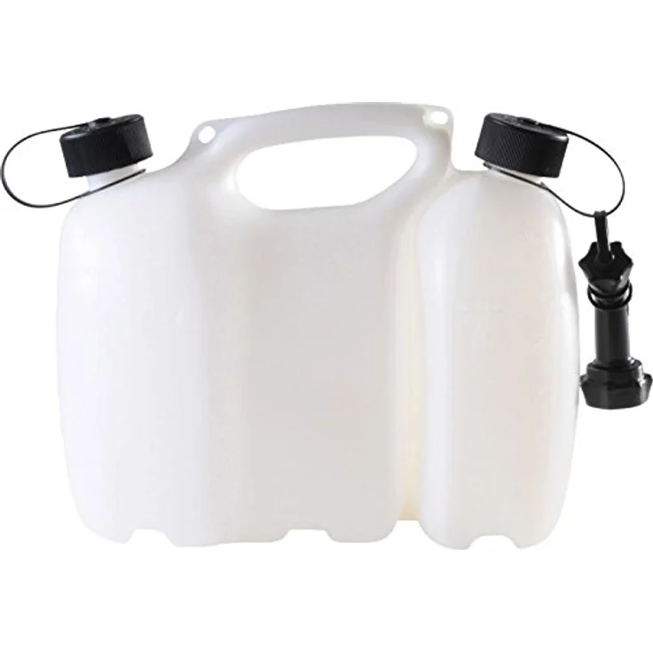 hünersdorff Doppelkanister, Profi 6+3 L, natur, 17.0x36.2x29.8 cm, 9 L, 804900 – Bild 1