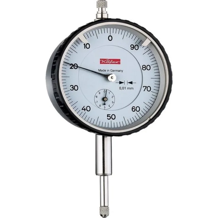 Käfer Messuhr 0,01mm - 10mm - 58mm - linkslaufend beziff ert - ISO 463 - DIN 878 10225 (10225)