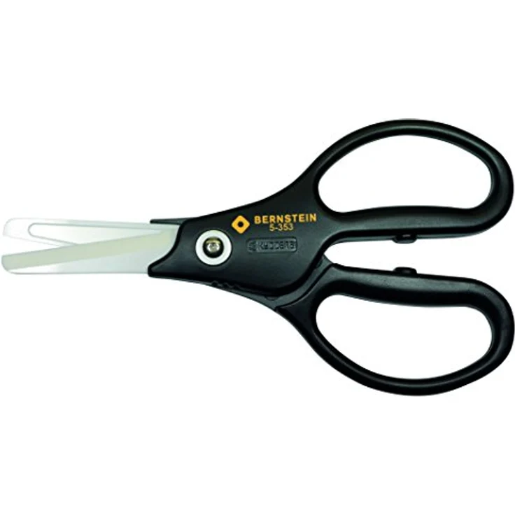 Bernstein Werkzeug GmbH 5-353 Keramik-Schere, 125 mm, mit glasfaserverstärkten Kunststoffgriffen