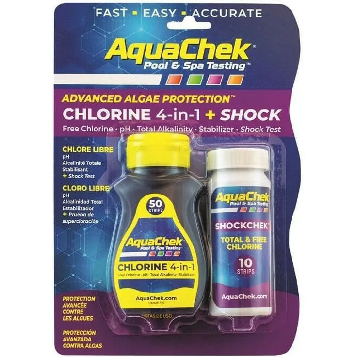 Aquachek Chlor 4 in 1 Schock-Tester