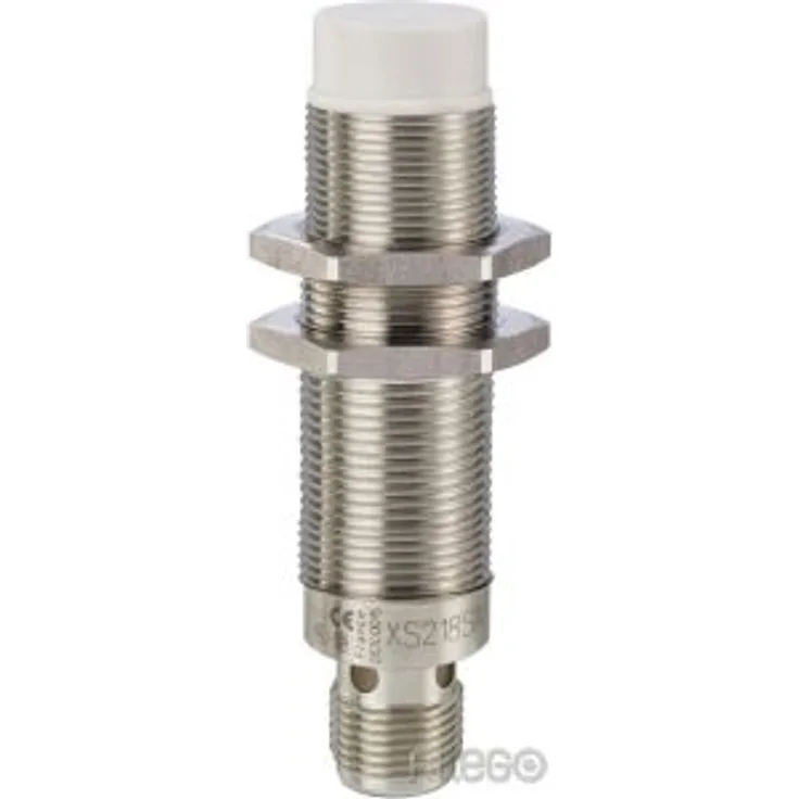 Schneider XS618B1PAM12 XS6-Induktiver Näherungsschalter M18, L74mm, Messing, Sn 8mm, 12-48 V DC, M12