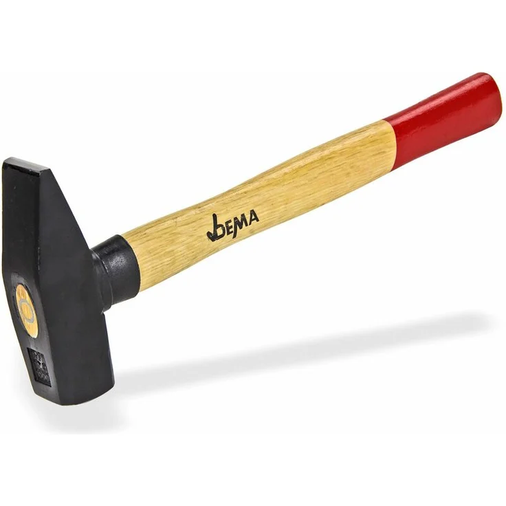 Dema - Hammer Schlosserhammer Ausbeulhammer Fäustel 1000g mit Eschenstiel Holzstiel