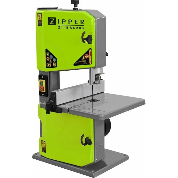 ZIPPER Bandsäge Holzbandsäge Tischsäge Holzsäge Säge ZI-BAS205 250W 80mm Schnitt