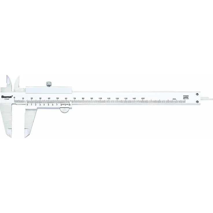 Starrett 125MA-150 Vernier Messschieber, 150 mm Range.02 mm Grad