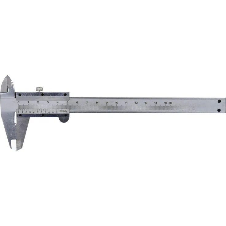 Geko g01490 Messschieber 150 mm 0,05 mm-Kunststoff Box, schwarz