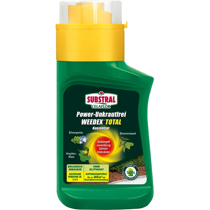 SUBSTRAL Celaflor Power Unkrautfrei Weedex Total Konzentrat, 230 ml