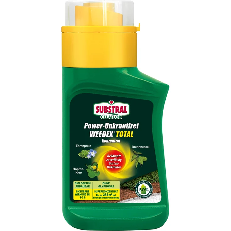 SUBSTRAL Celaflor Power Unkrautfrei Weedex Total Konzentrat, 230 ml – Bild 1