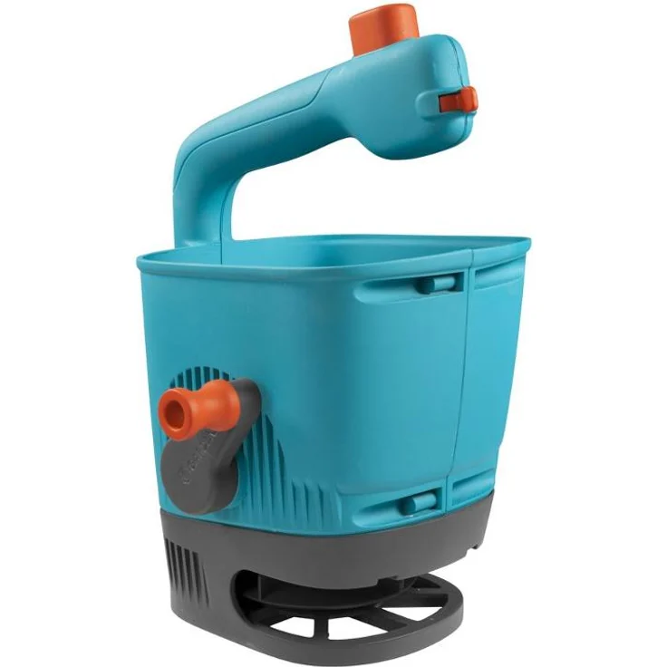 GARDENA Handstreuer M: Streuer fr einfaches Ausbringen von Dnger, Samen  und Streusalz mit einer Streubreite von 1 - 4 m, fr Rasenflche bis ca.  100 m, 4-stufige Mengeneinstellung (431-20) 1,8 l: Tests, Infos &  Preisvergleich