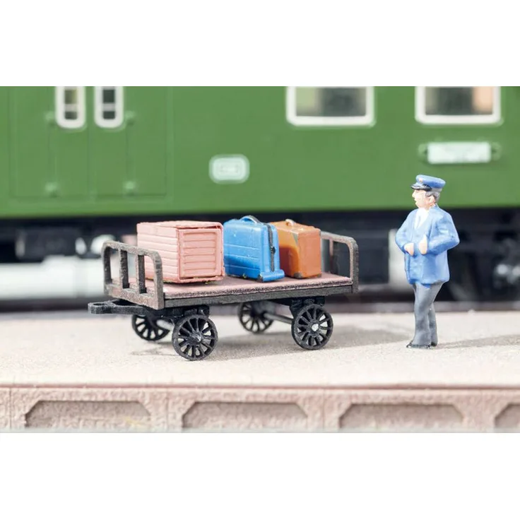 NOCH Laser-Cut minis 14311 H0 Laser-Cut minis Gepäckwagen