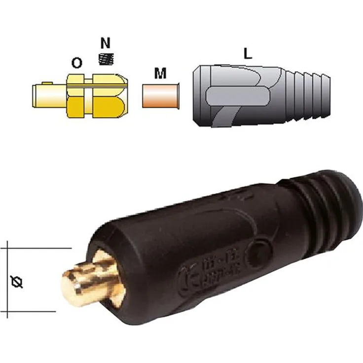 Steckerteil Standard 50-70 qmm (Lieferumfang: 5 Stück)