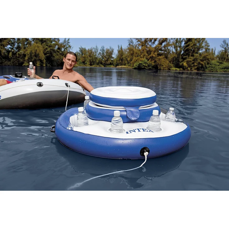 Intex Mega Chill Kühlbox - Aufblasbarer Schwimmring - Ø 89 cm – Bild 3