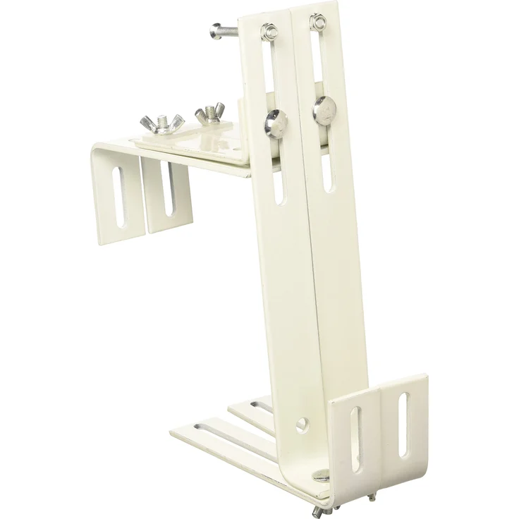 Siena Garden Blumenkastenhalter Gigant, 3-fach verstellbar, weiß, 1 Stück, 678241