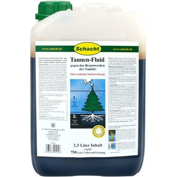 SCHACHT Tannen fluid 2,5 Liter für Nadel- und Immergrüngehölz - Schacht