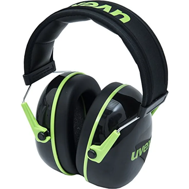 Kapselgehörschutz Uvex K1 Schwarz-Grün