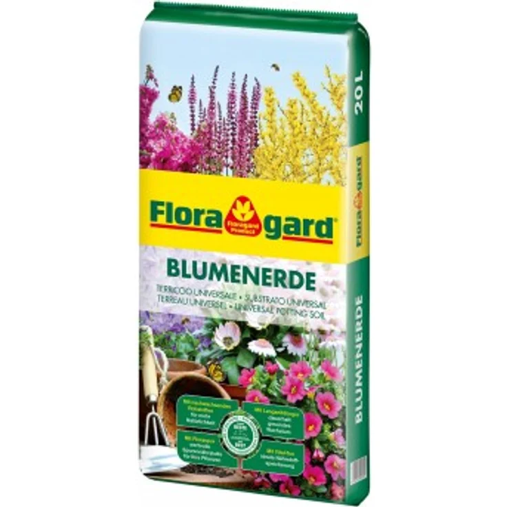 Floragard Blumenerde 40 Liter – Bild 1