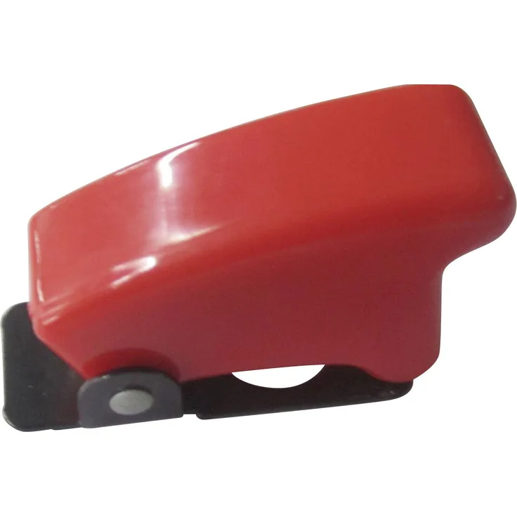TRU Components TC-R17-10 RED Sicherheitsabdeckung Rot 1St.