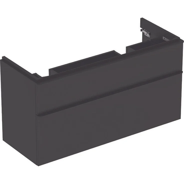 Geberit GE Smyle Square Unterschrank für DWT m 2 Schubladen, 118, 4x61, 7x47cm, lava