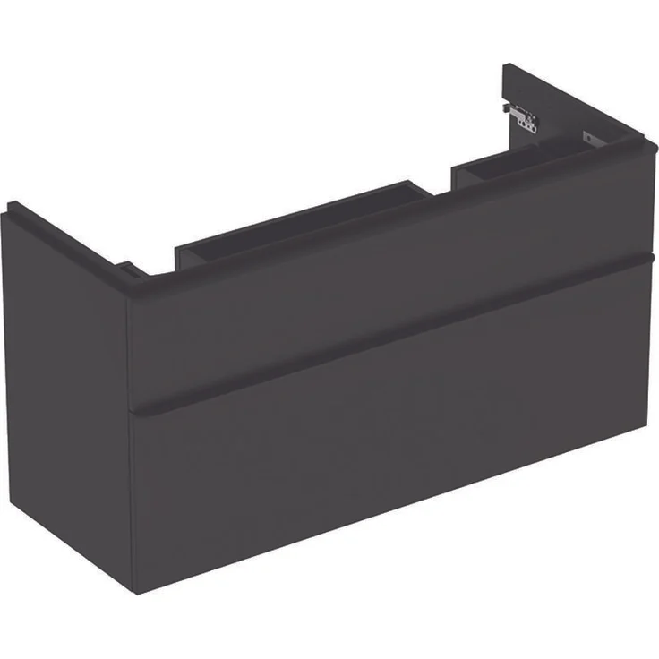 Geberit GE Smyle Square Unterschrank für DWT m 2 Schubladen, 118, 4x61, 7x47cm, lava