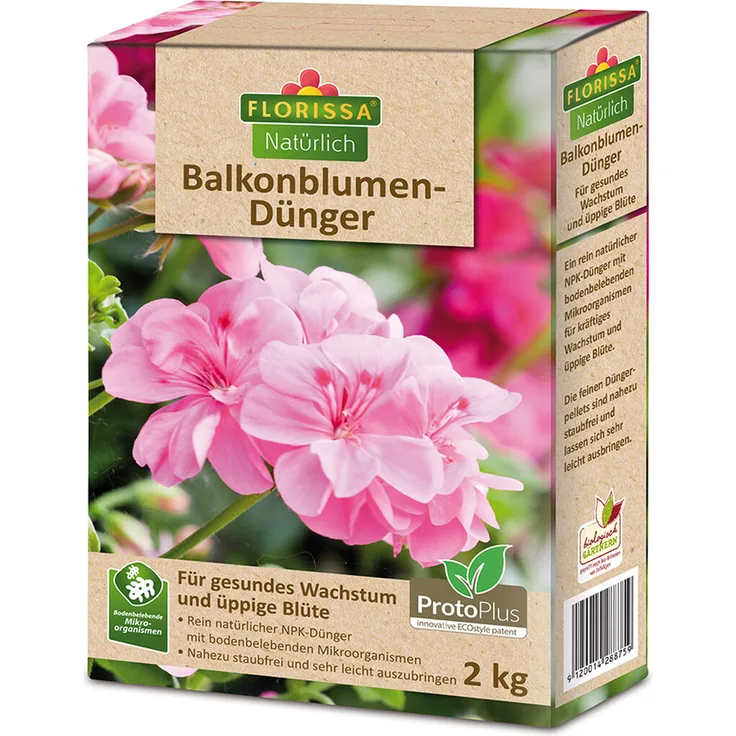 FLORISSA Spezialdünger für Balkonblumen, 2 kg